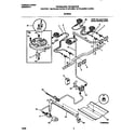 Frigidaire FGF335CGSB burner diagram