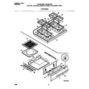 Frigidaire FGF335CGSB top/drawer diagram