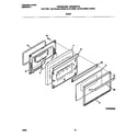 Frigidaire FGF335CGSB door diagram