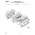 Frigidaire FGF367BGWC door diagram