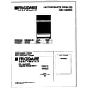 Frigidaire FGF354BGWC cover diagram