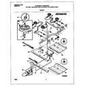 Frigidaire FGF354BGWC burner diagram