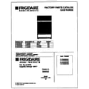 Frigidaire FLF334BGDD cover diagram