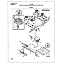 Frigidaire FLF334BGDD burner diagram