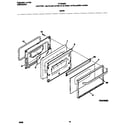 Frigidaire FLF334BGDD door diagram
