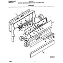 Frigidaire MEF316WFSF backguard diagram