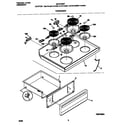 Frigidaire MEF316WFSF top/drawer diagram