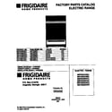 Frigidaire MEF352BGDD cover diagram