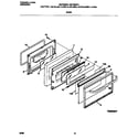 Frigidaire MEF352BGDD door diagram