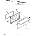 Frigidaire MGF303PGWD door diagram