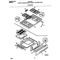 Frigidaire MGF316WGTA top/drawer diagram