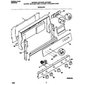 Frigidaire MGF324BGWE backguard diagram