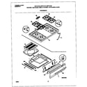 Frigidaire MPF311SGDD top/drawer diagram