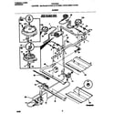 Frigidaire FGF376CEBM burner diagram
