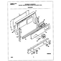 Frigidaire MGF355BGWC backguard diagram