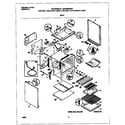 Frigidaire MGF355BGWC body diagram