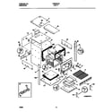 Frigidaire TGB500CGB2 body/drawer diagram