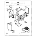 Frigidaire FGF326WGTD body diagram