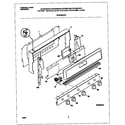 Frigidaire FGF334BGWG backguard diagram