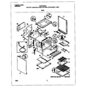 Frigidaire FGF351SGWC body diagram