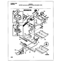 Frigidaire FGF367CGSC burner diagram