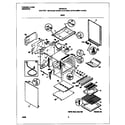 Frigidaire FGF367CGSC body diagram