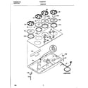 Frigidaire FGC6X7XGBA-M1/1/00 cooktop diagram