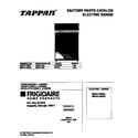 Universal/Multiflex (Frigidaire) MEF311SBDL cover diagram