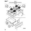 Universal/Multiflex (Frigidaire) MEF311SBDL top/drawer diagram