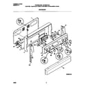 Frigidaire FEF369CGTB backguard diagram