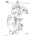 Universal/Multiflex (Frigidaire) MRT15CSEDN cabinet diagram