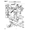 Frigidaire FGF376CEBP burner diagram