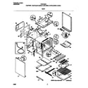 Frigidaire FGF376CEBP body diagram