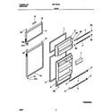 Universal/Multiflex (Frigidaire) MRT16CGED9 doors diagram