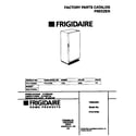 Frigidaire FFU11F0HW0 cover diagram