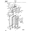 Frigidaire FRT22INLHB0 doors diagram