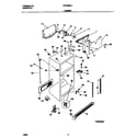 Frigidaire FRT22INLHB0 cabinet diagram