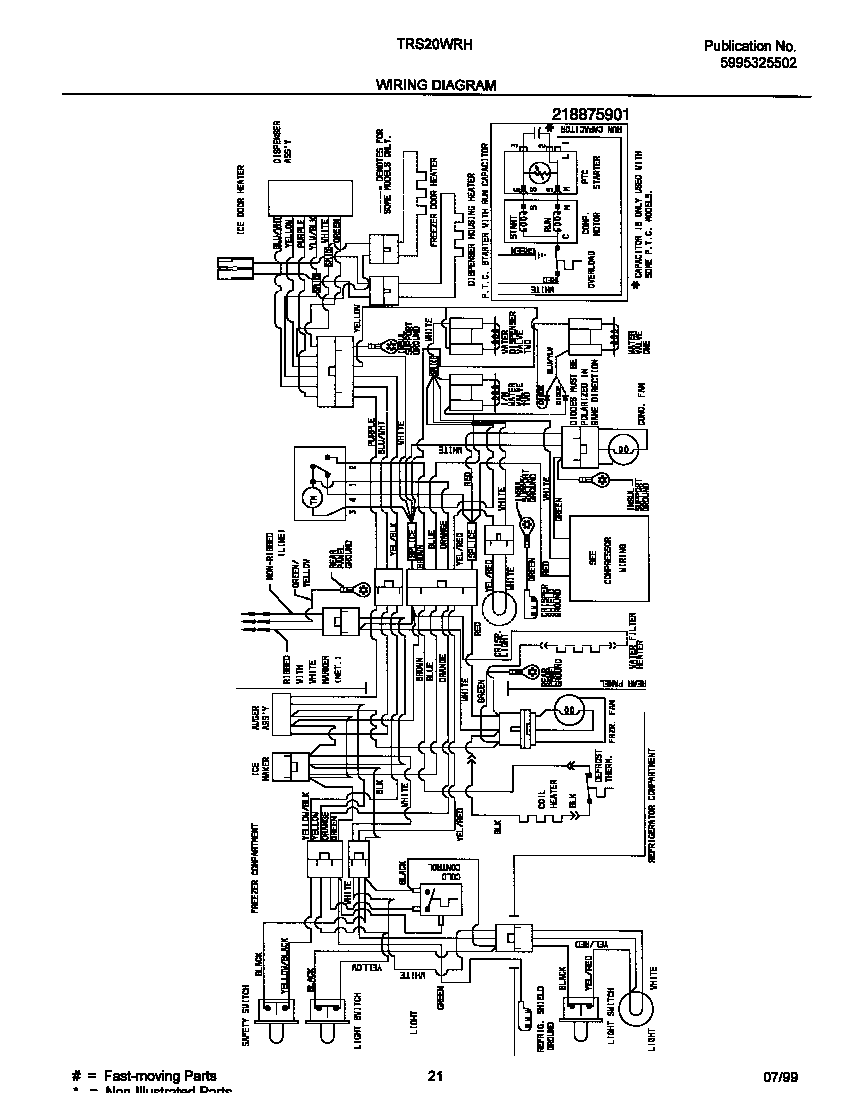 Tappan TRS20WRHW1 wiring diagram diagram