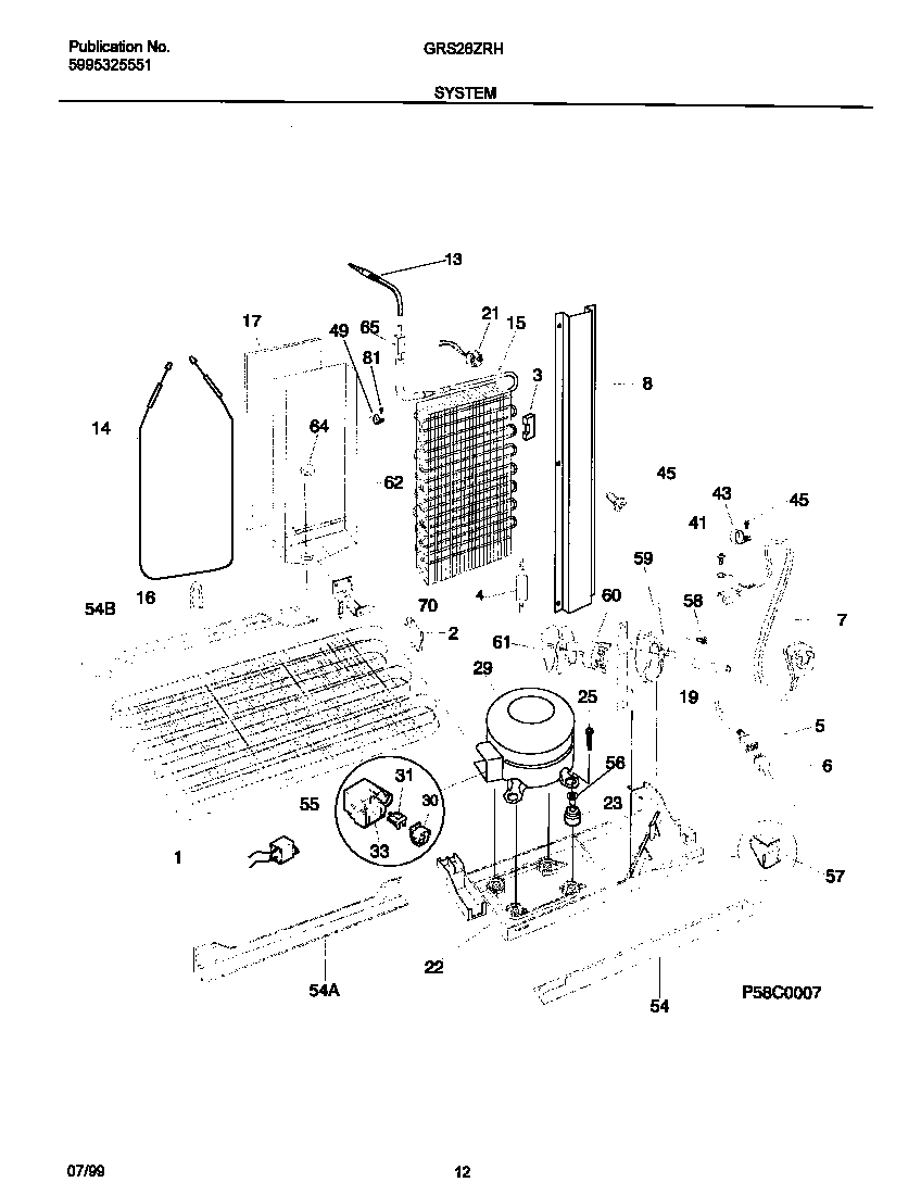 Gibson GRS26ZRHW1 system diagram