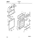 Frigidaire WRT13GRHW0 doors diagram