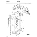 Frigidaire WRT13GRHW0 cabinet diagram