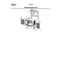 Frigidaire FAS226H2A2 window mounting parts diagram