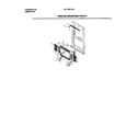 Frigidaire FAL123H1A4 window mounting parts diagram