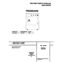 Frigidaire FSG748GFS1 cover diagram