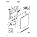 Universal/Multiflex (Frigidaire) MDB122RFS1 door diagram