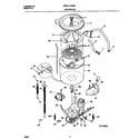 White-Westinghouse WWX111REW0 p12t0052 wshr mtr,hose diagram