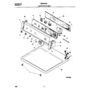 Frigidaire FDE558GGS0 p16c0080 control panel diagram