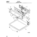 Frigidaire FDE7970EW2 control panel diagram