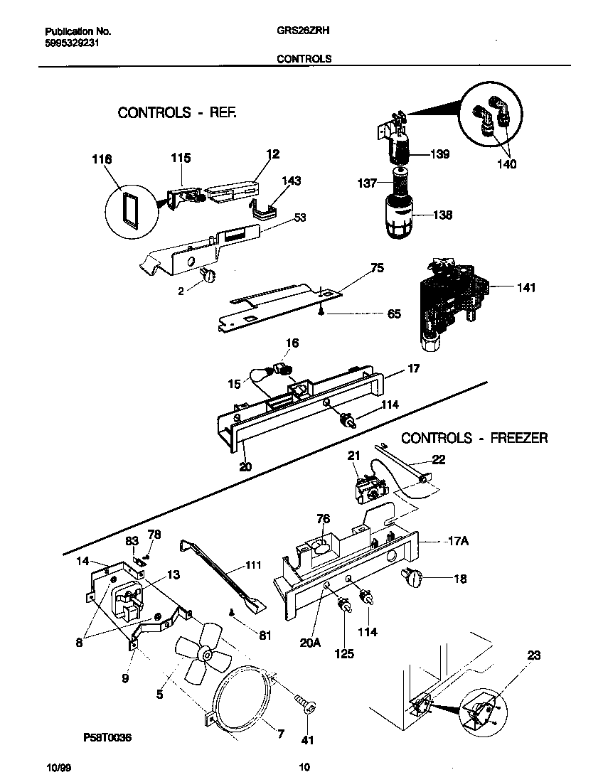 Gibson GRS26ZRHD2 controls diagram