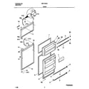 White-Westinghouse WRT15CSHW1 doors diagram